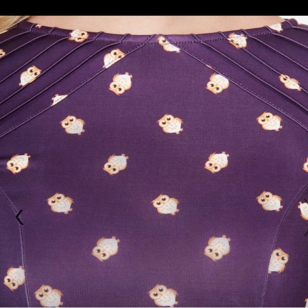 Unique Vintage Owl Dress - Picture 4 of 14